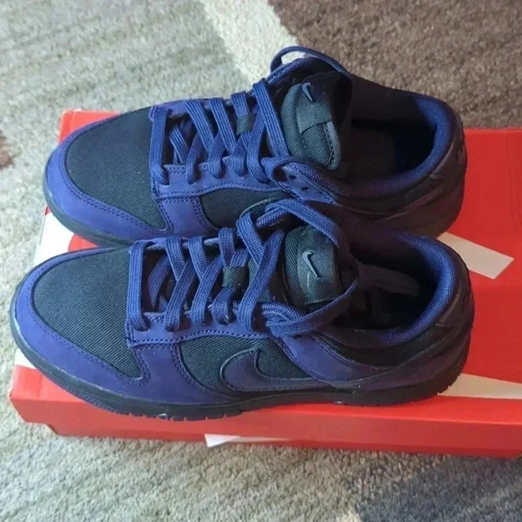 Nike Dunk Low LX Purple Ink Black W DS Brand New Size 5 woman's - Picture 3 of 5